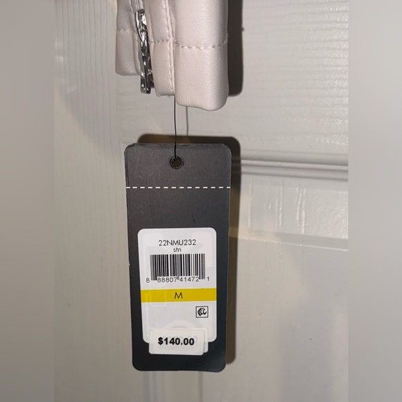 Guess Women's Light Beige Leather Jacket - Picture 5 of 5